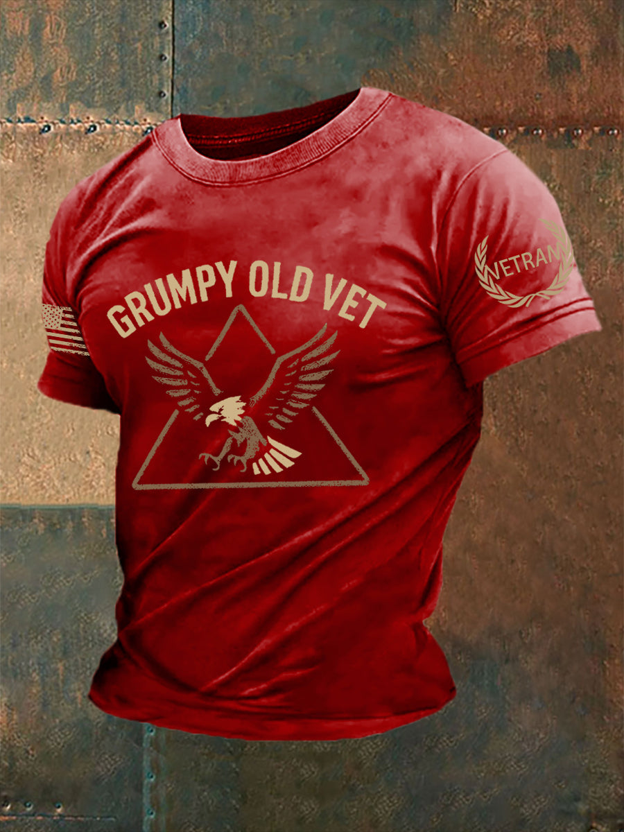 Men's Veteran Short-sleeved T-shirt