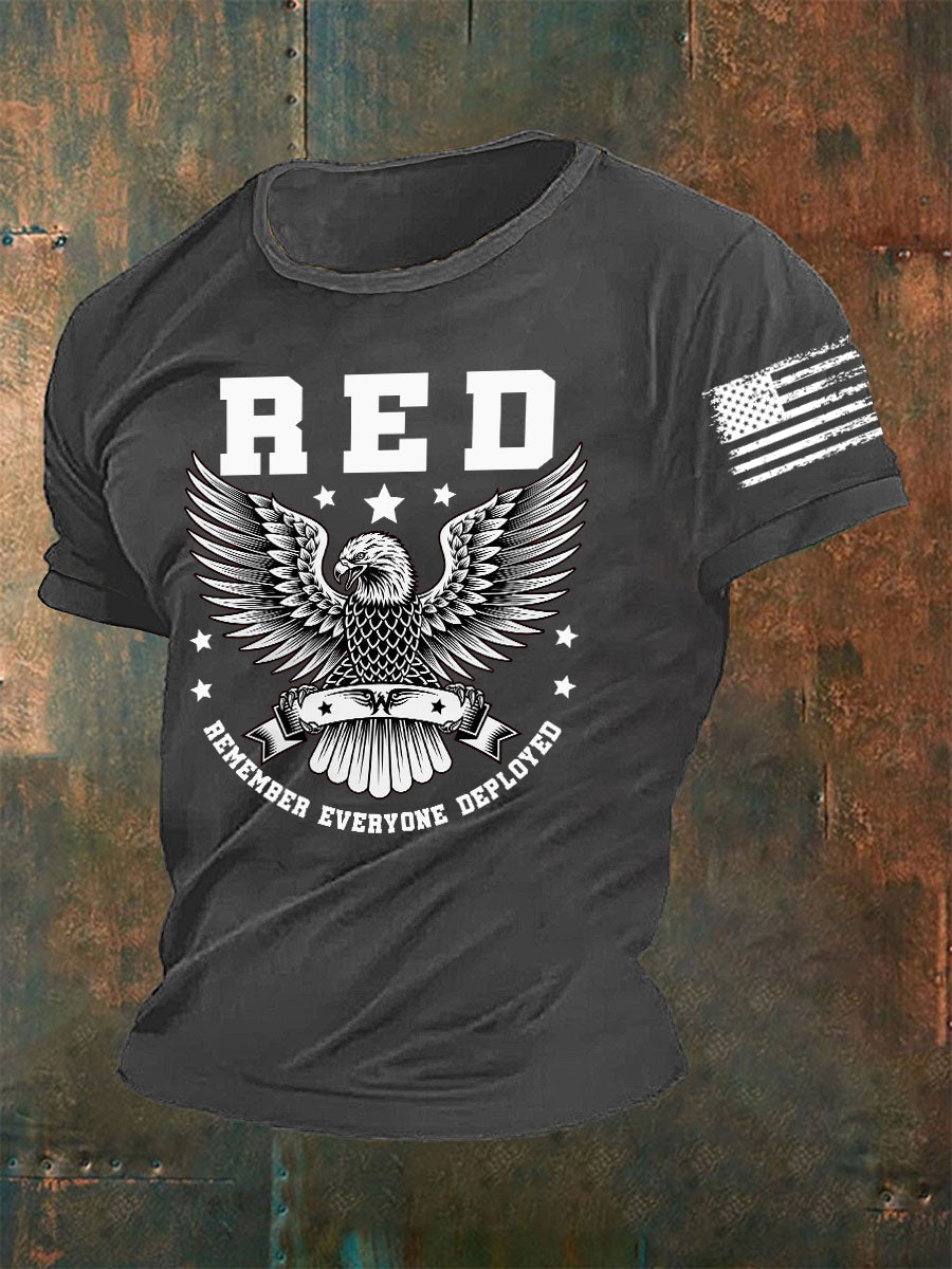 Men's RED Eagle T-shirt