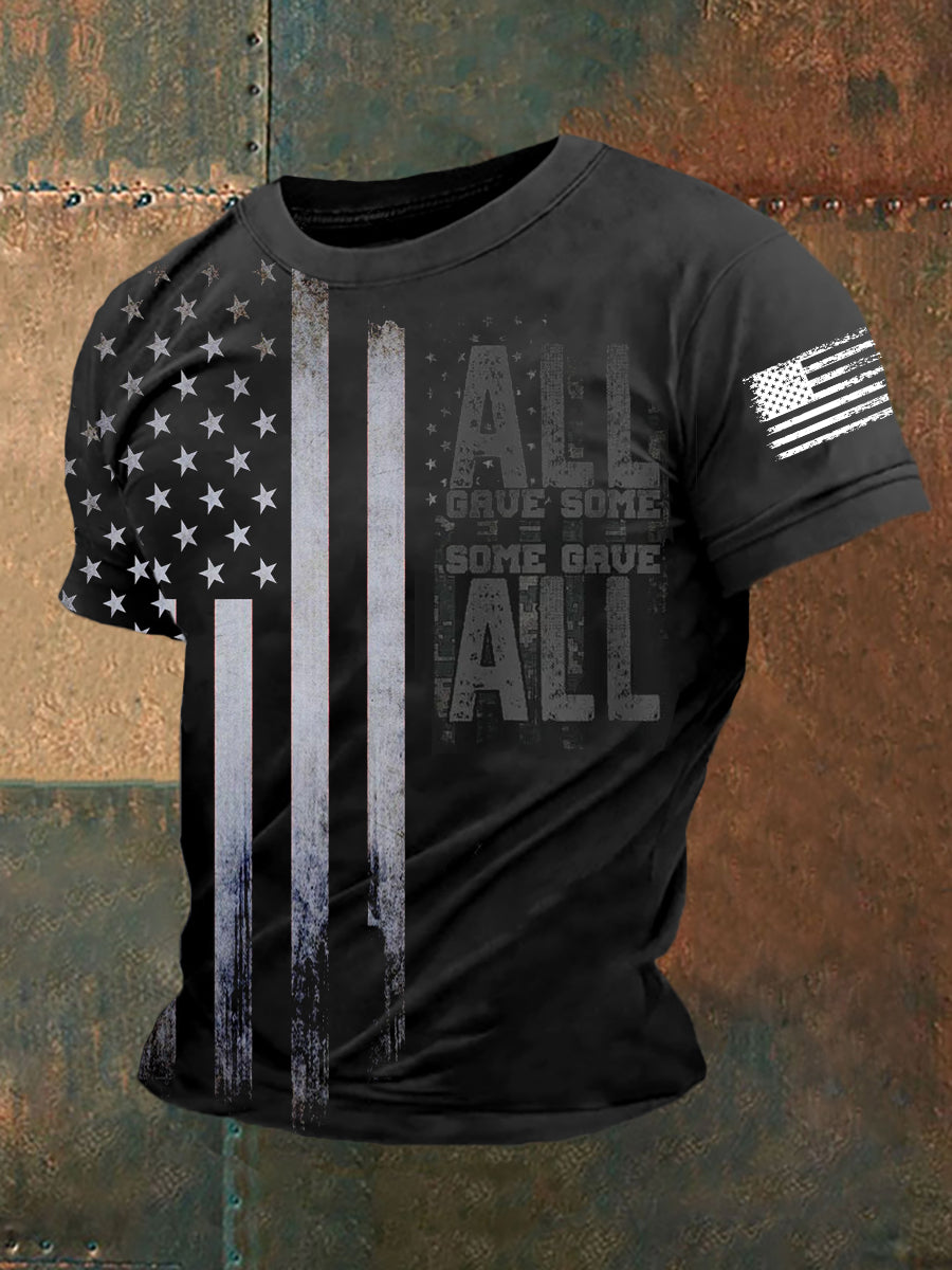 Men's All Gave Some Some Gave All Short Sleeves T-shirt