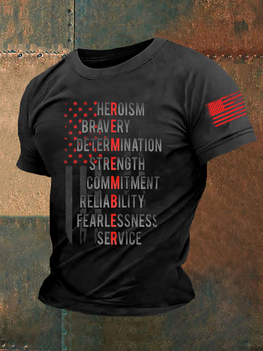 Men's R.E.M.E.M.B.E.R Short Sleeves T-shirt