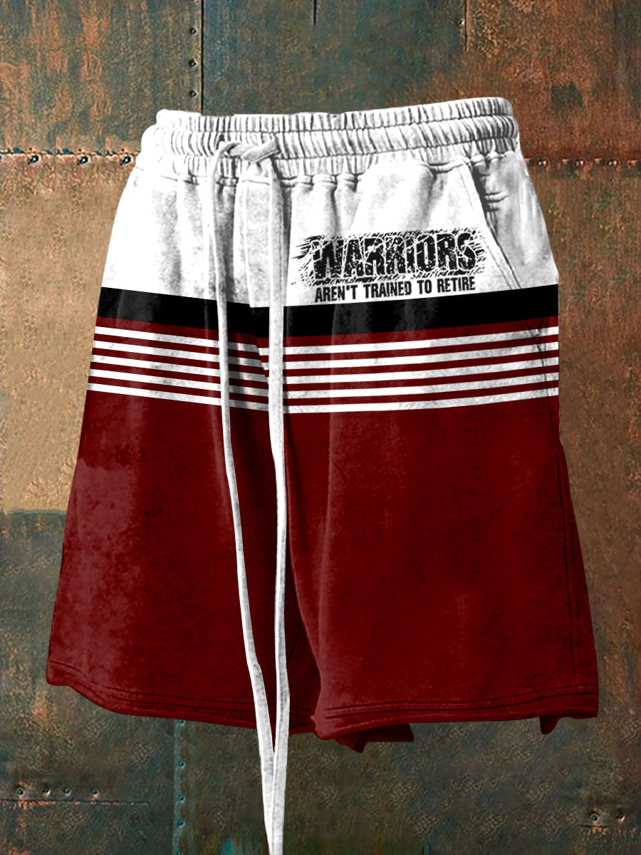 Men's Warriors Aren't Trained To Retire Shorts