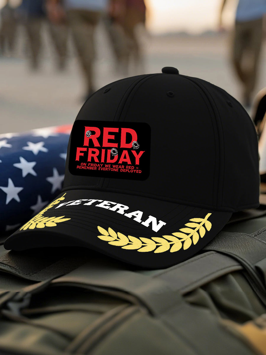 Unisex Veteran Design Print Hat