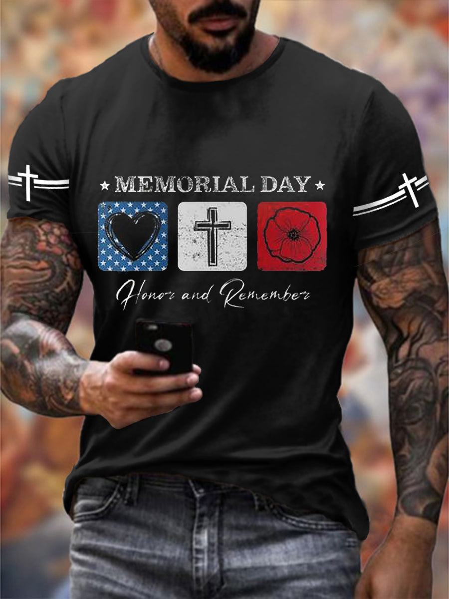 Men's Memorial Day Short Sleeves T-shirt