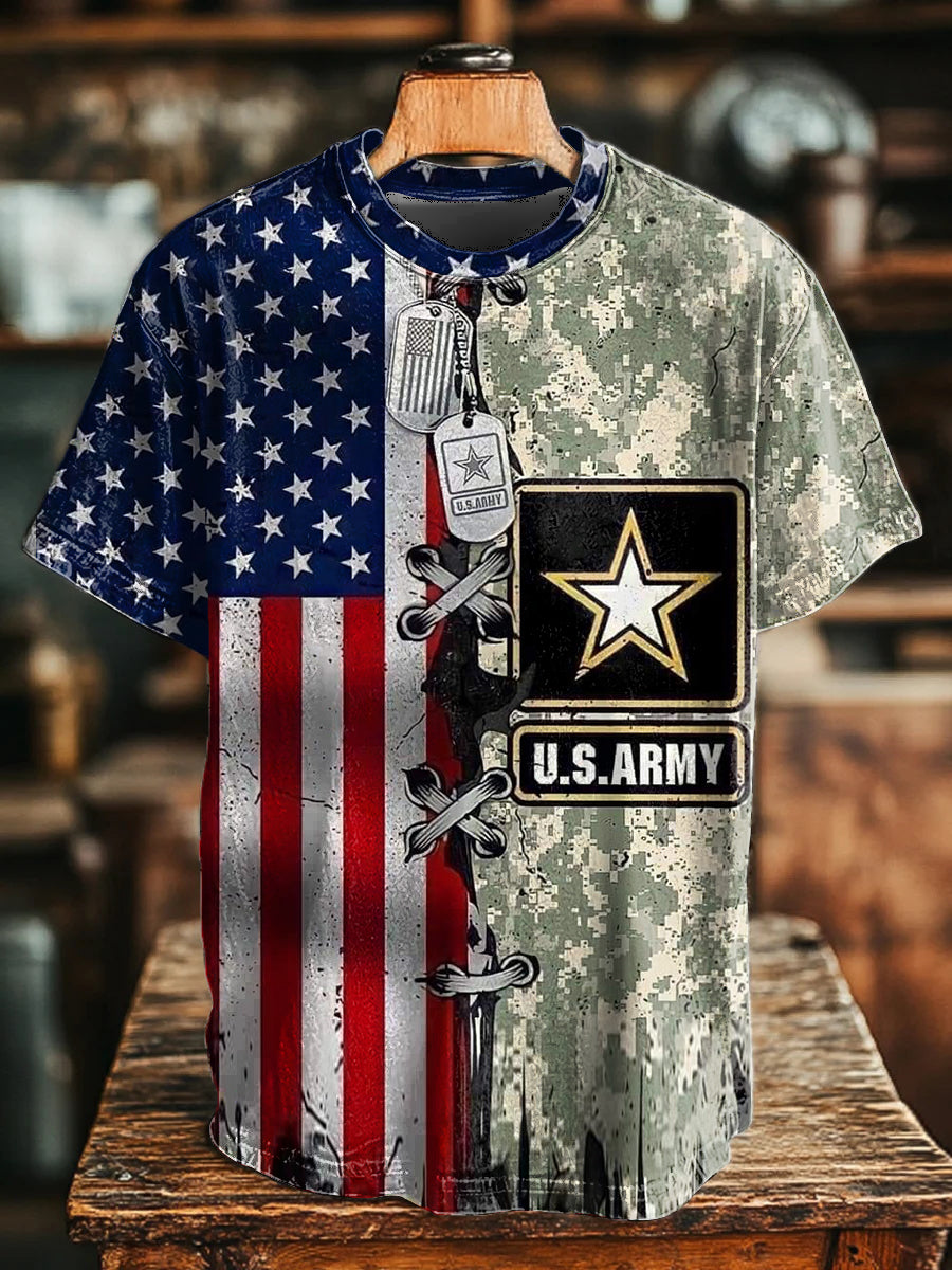 Men's US Army Short Sleeves T-shirt