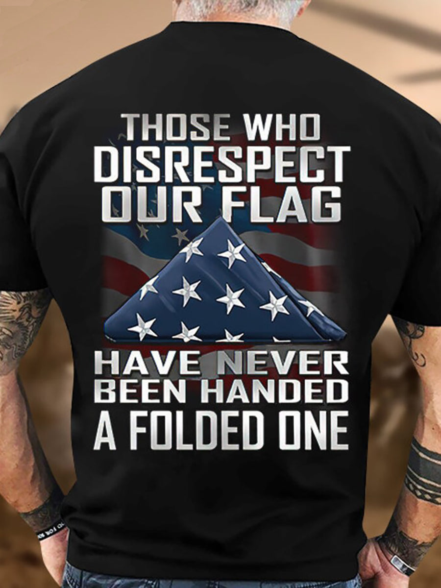 Men's Proudly Served Veteran short sleeves t-shirt