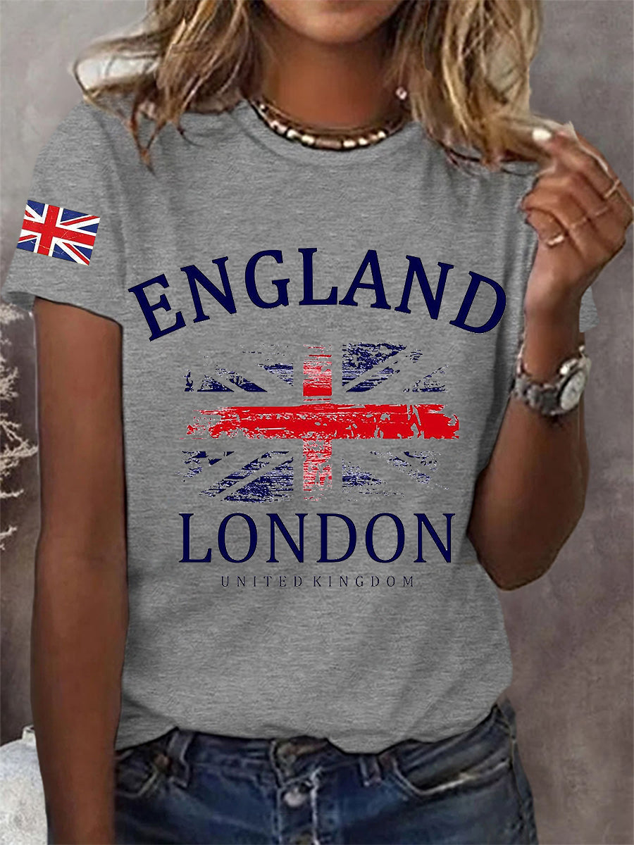 Women's England Casual Tee