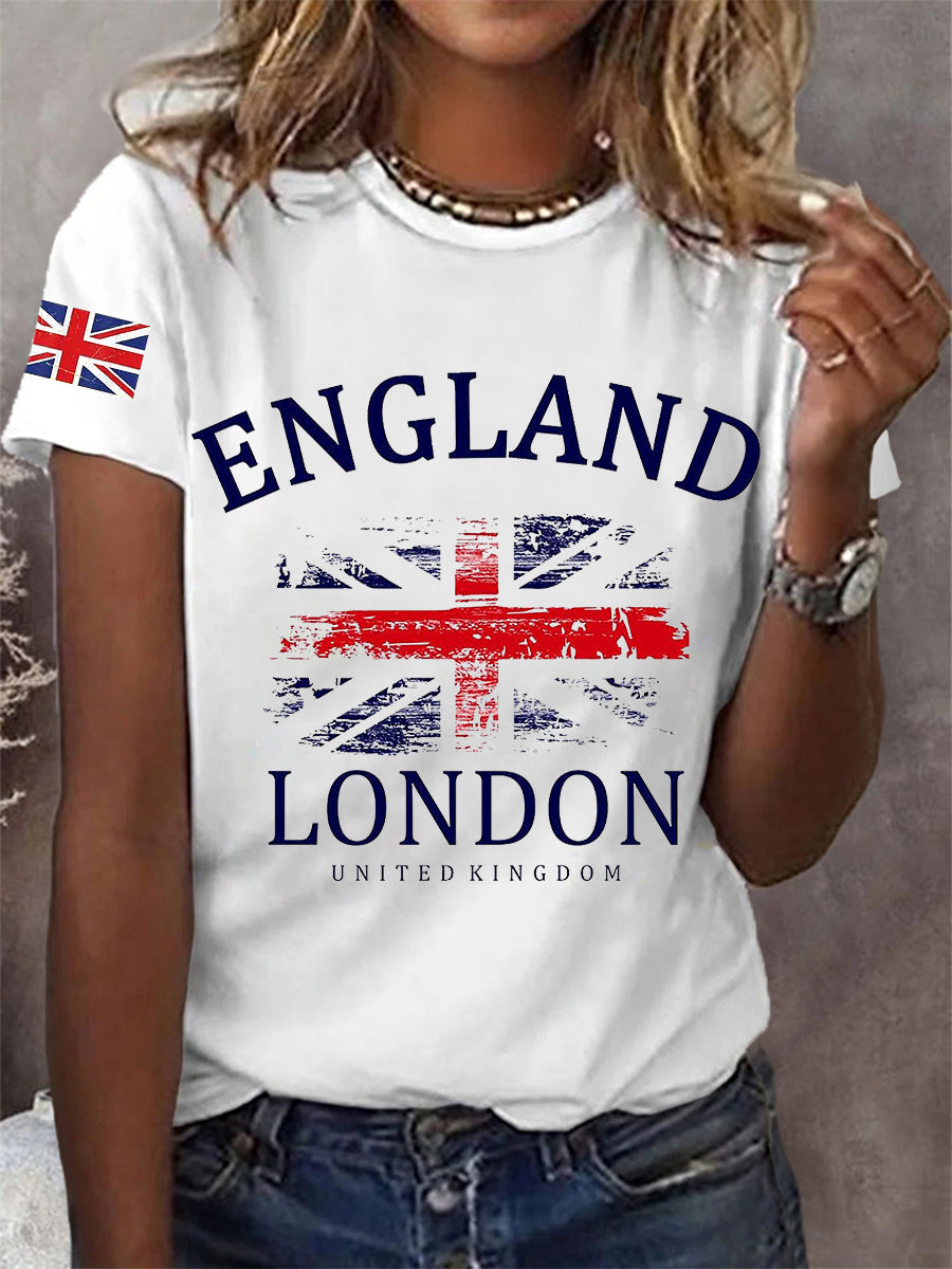 Women's England Casual Tee