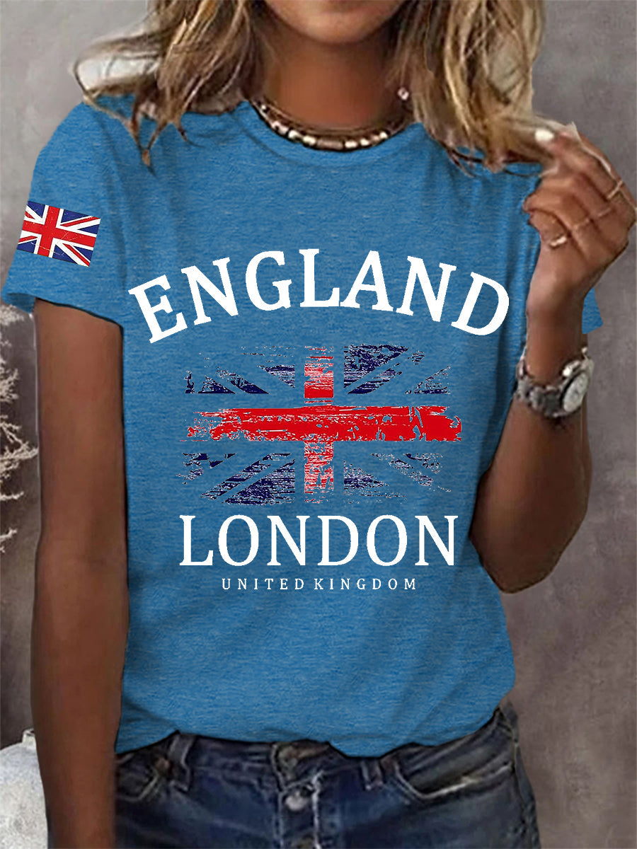 Women's England Casual Tee