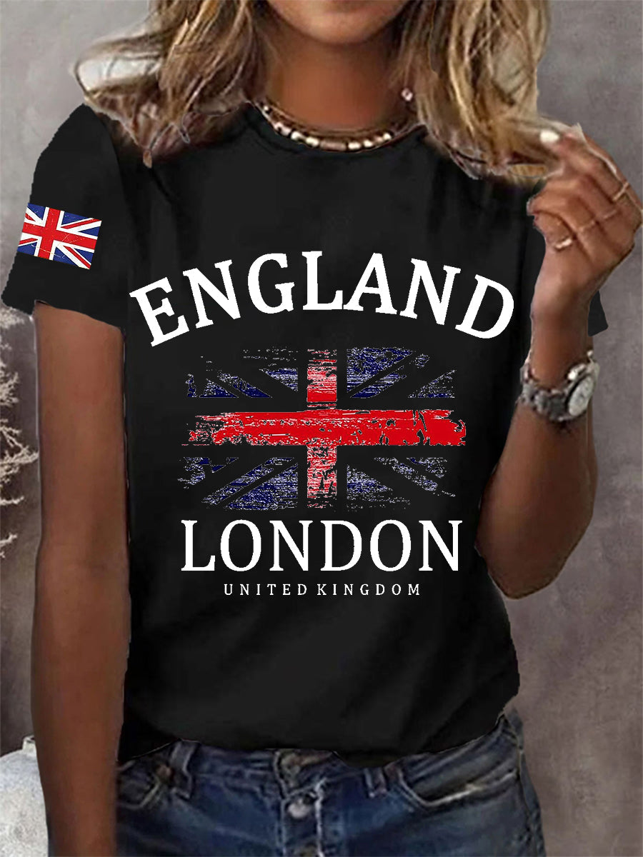 Women's England Casual Tee