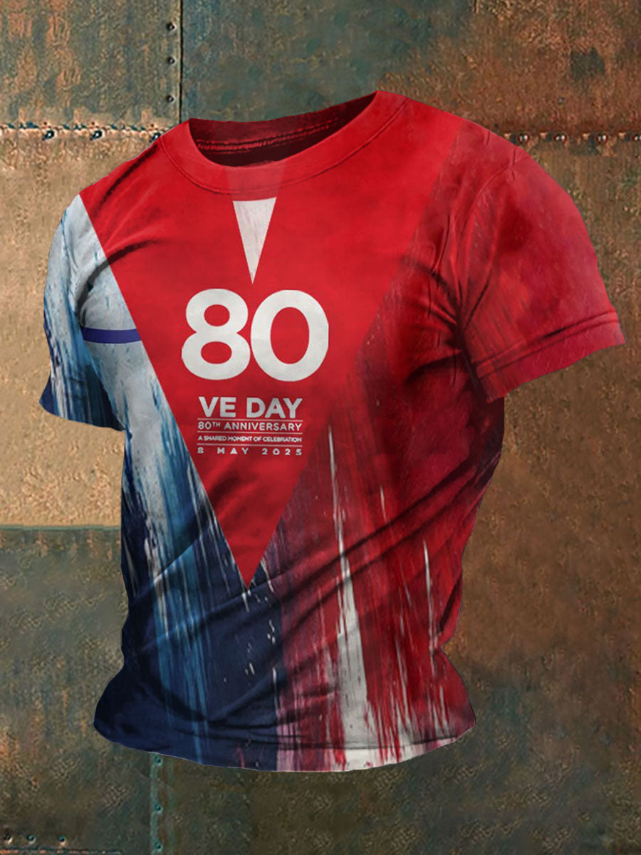 Men's VE Day 80th Print T-shirt