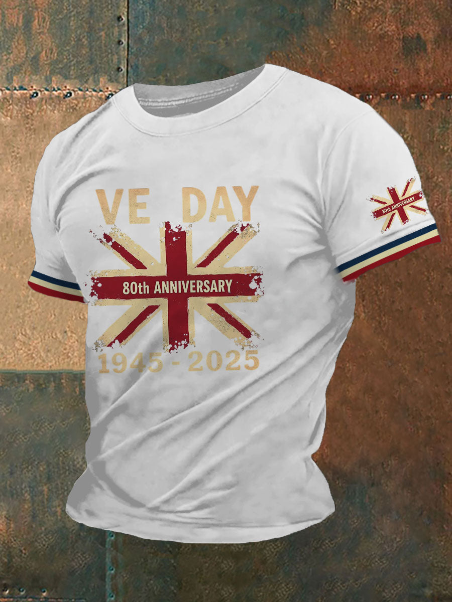Men's VE Day 80th Print T-shirt