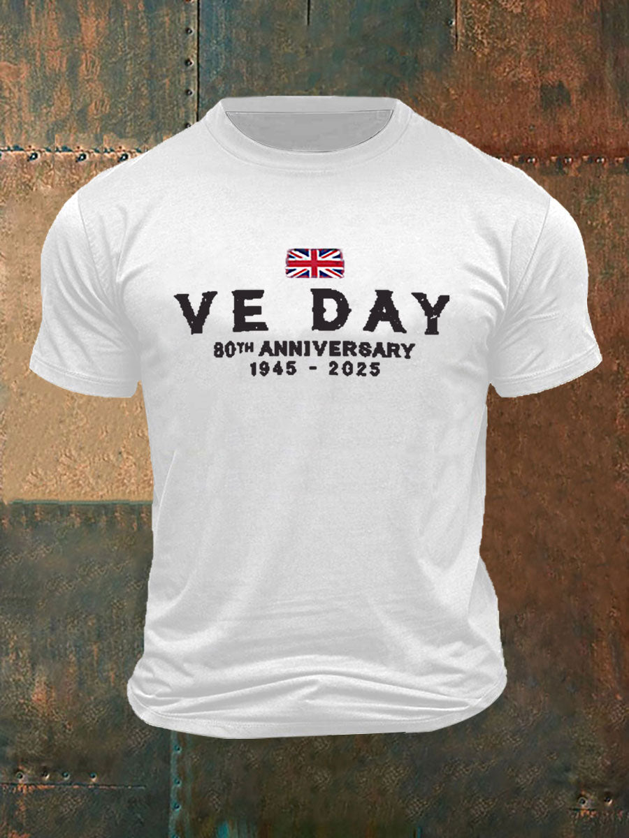 Men's VE Day 80th Print T-shirt
