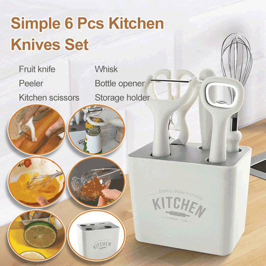 2024 Hot Sale-5/6 Pcs Kitchen Knives Set