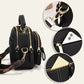 2024 Classic Multi-function Compartment Leather Crossbody Bag