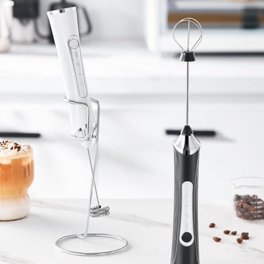 Mini Portable Electric Frother Set