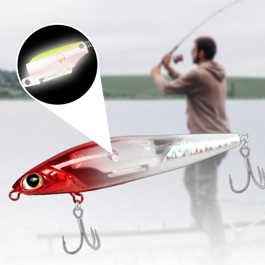 Innovative Flashing Magnetic Vibrating Attractant Lure