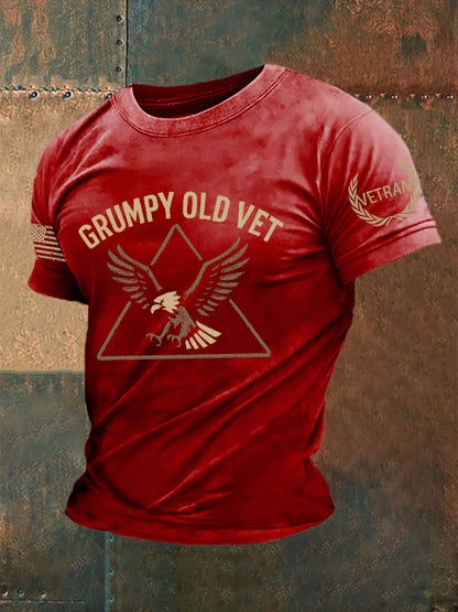 Men's Veteran Short-sleeved T-shirt
