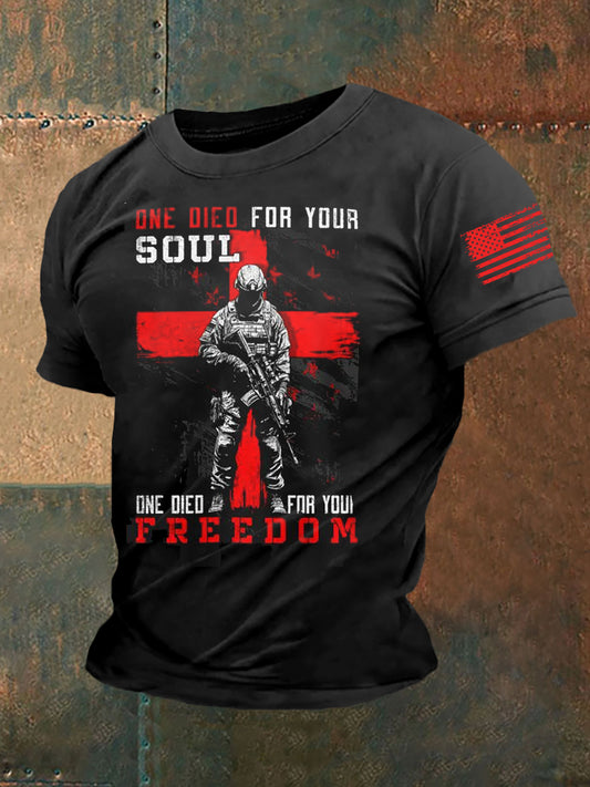 Men's Soul Freedom Short Sleeves T-shirt