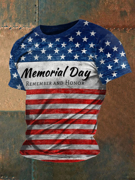Men's Memorial Day Short Sleeves T-shirt