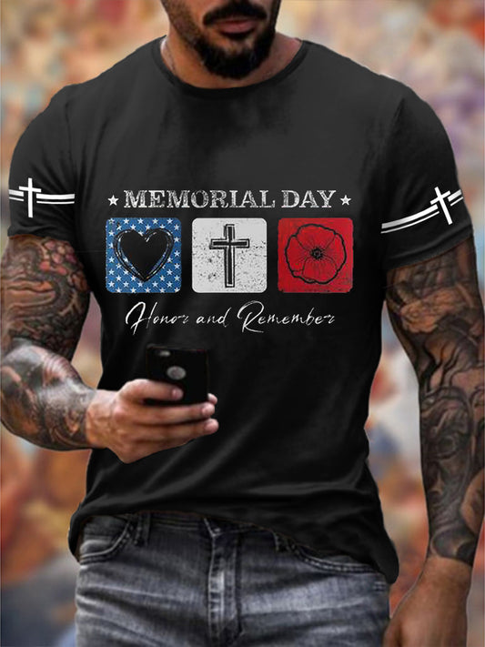 Men's Memorial Day Short Sleeves T-shirt