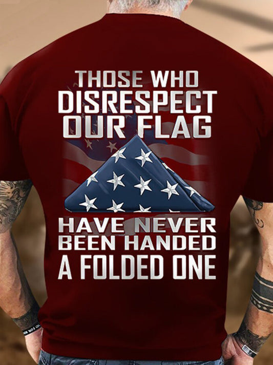 Men's Proudly Served Veteran short sleeves t-shirt
