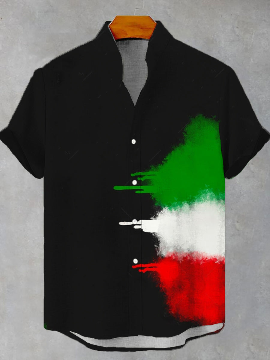 Men's Italy short-sleeved shirt