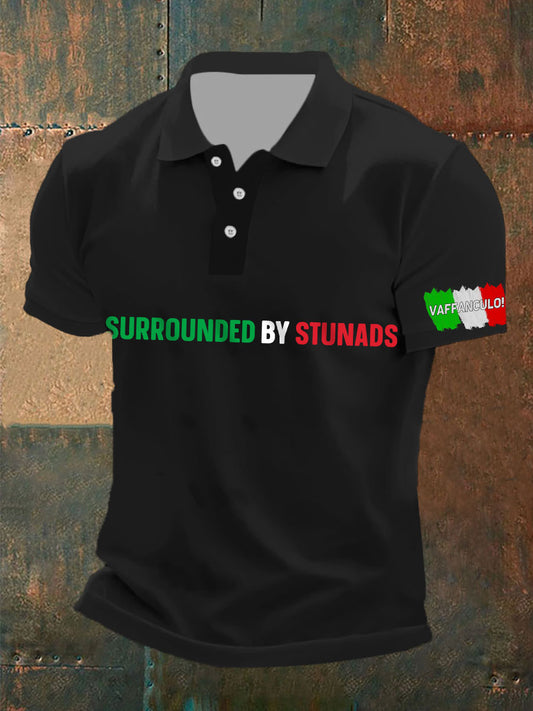 Men's Italian polo shirt
