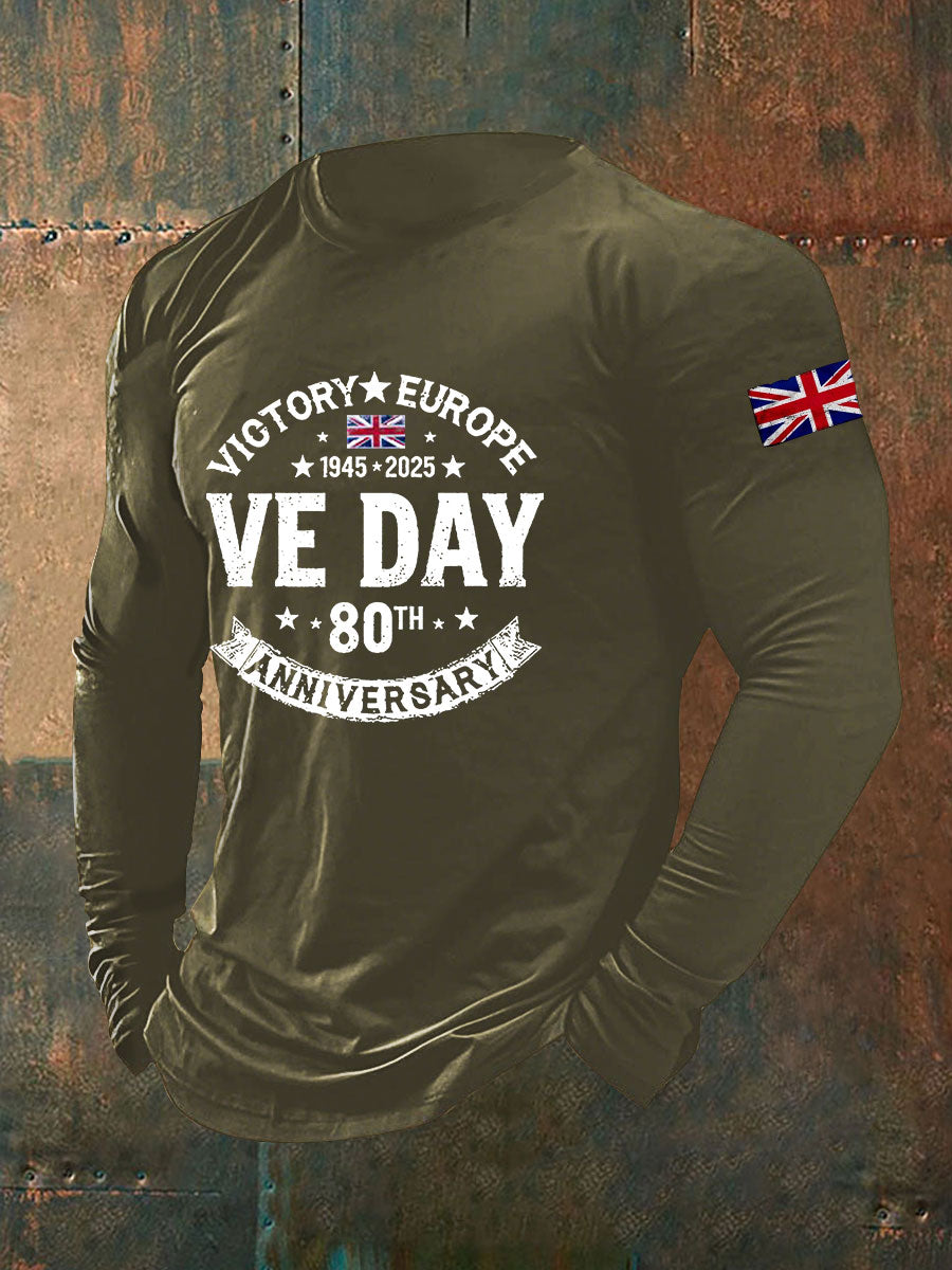 Men's VE Day 80th Print T-shirt