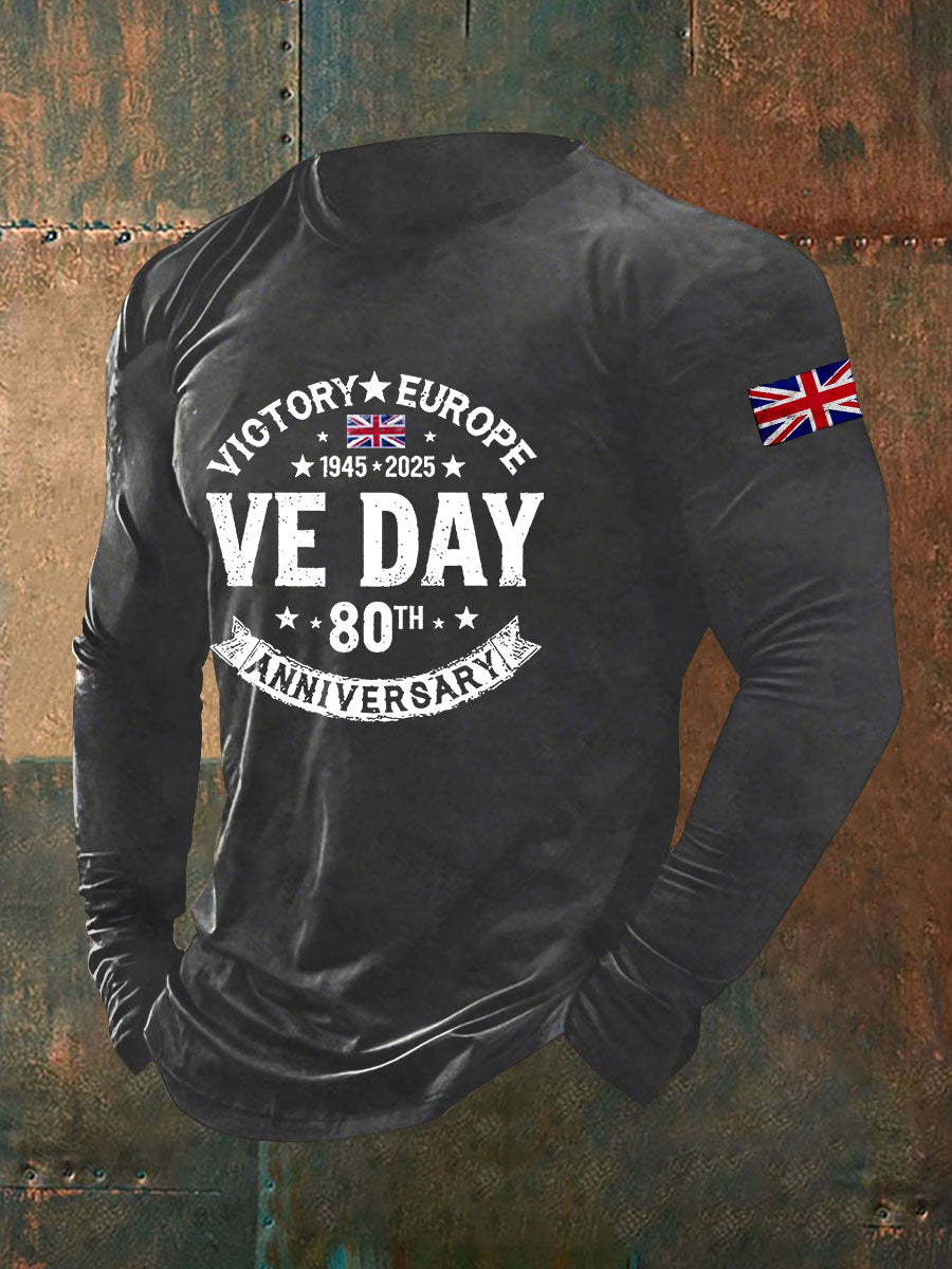 Men's VE Day 80th Print T-shirt