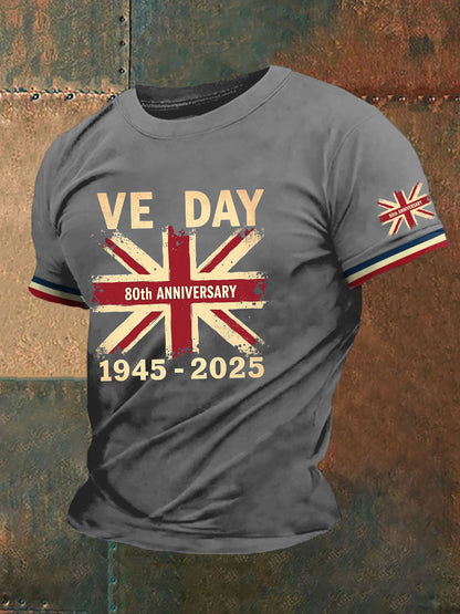 Men's VE Day 80th Print T-shirt