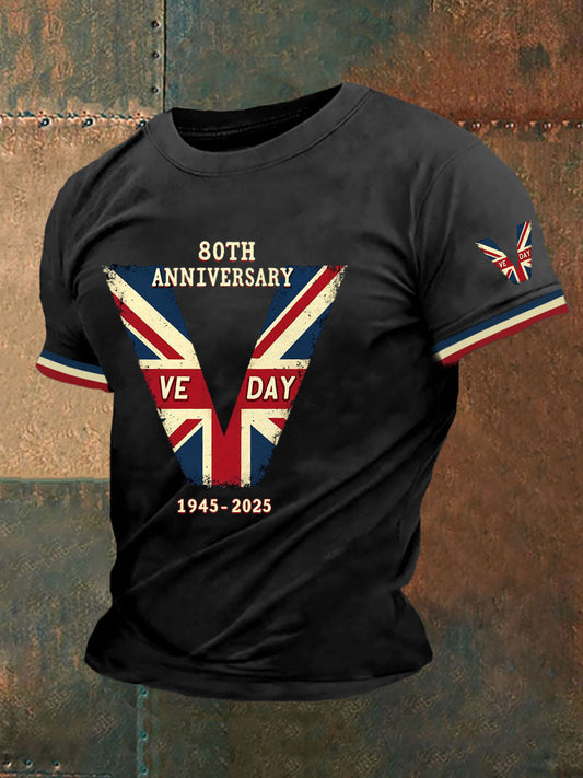 Men's VE Day 80th Print T-shirt