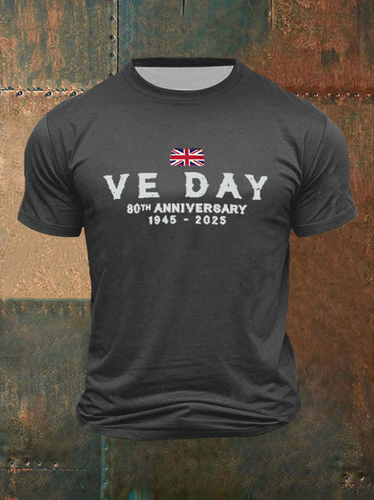 Men's VE Day 80th Print T-shirt